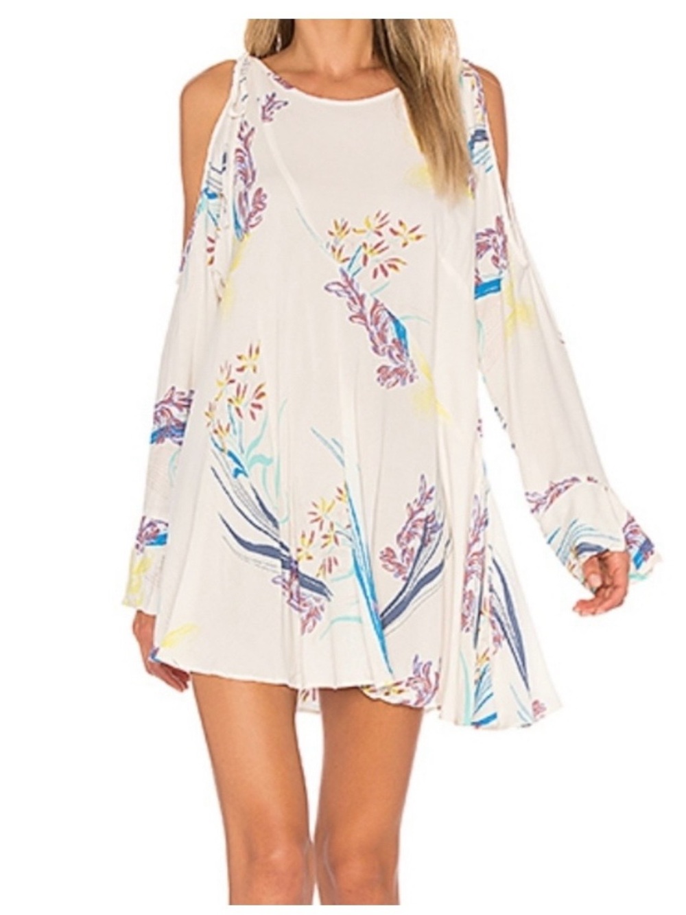New with tags Free People printed tunic dress small